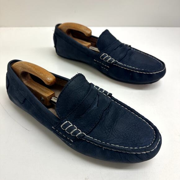 Polo by Ralph Lauren Navy Loafers - Picture 4 of 12